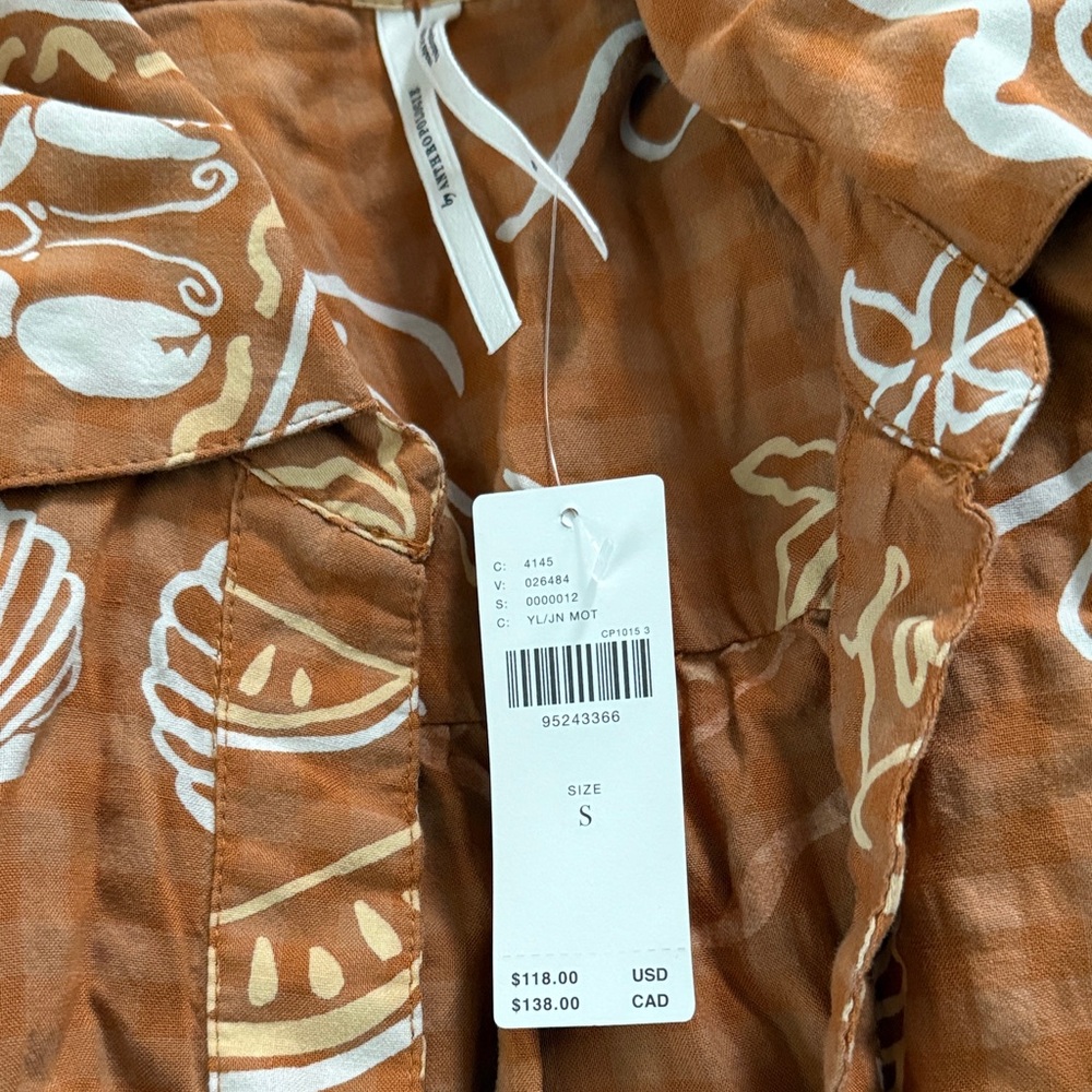 Anthropologie Brown Long Sleeve Dress - Picture 10 of 10